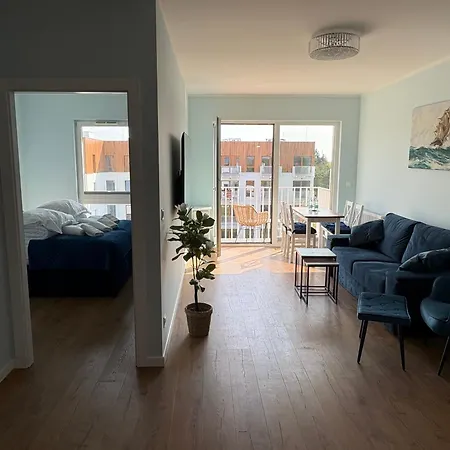 Baltichoff Dune With Sea View, Basen, Spa, Gym, Sauna, Hala Sportowa Z Kortem Tenisowym Апартаменты